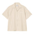 Carhartt WIP S/S Delray Shirt - Stone / White - Streetart.fr