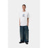 Carhartt WIP S/S Dirty Laundry T-Shirt - White - Streetart.fr