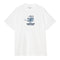 Carhartt WIP S/S Dirty Laundry T-Shirt - White - Streetart.fr