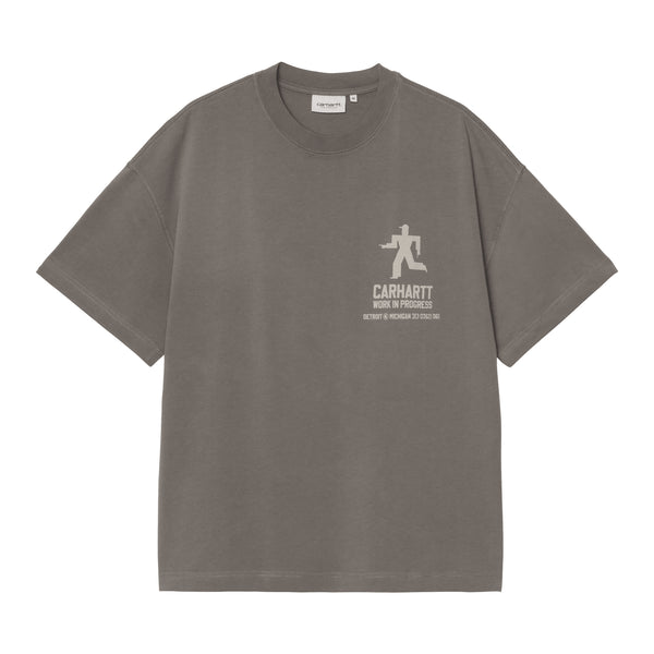 Carhartt WIP S/S Distance - Graphite Stone Dyed — t-shirt