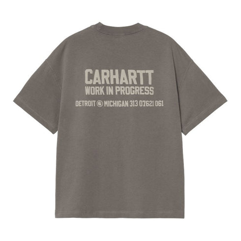 Carhartt Wip S/S Distance T-Shirt - Graphite Stone Dyed - Streetart.fr