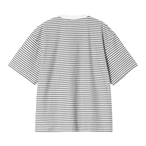 Carhartt WIP S/S Dupree - Dupree Stripe White - Streetart.fr