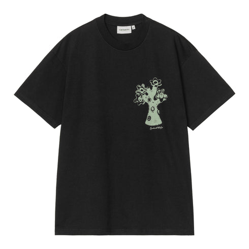 Carhartt WIP S/S Forma - Black Heavy Stone Wash - Streetart.fr