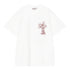 Carhartt WIP S/S Forma - White Heavy Stone Wash - Streetart.fr