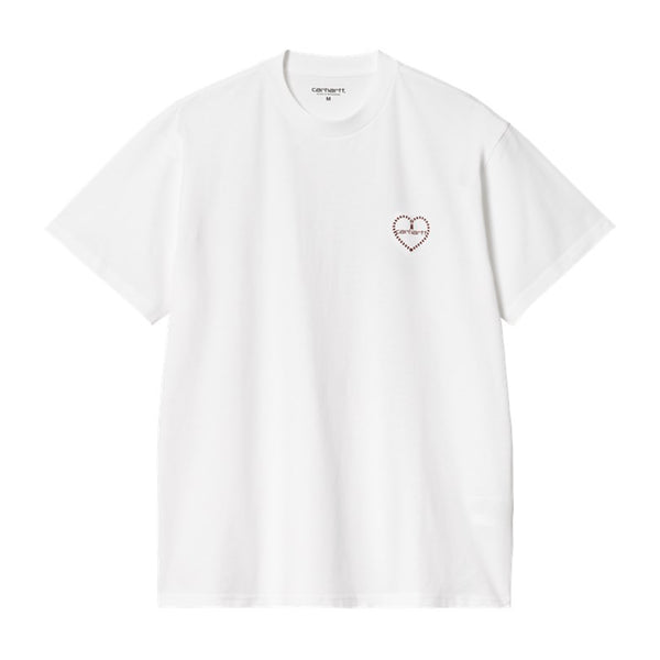 Carhartt Wip S/S Furoshiki T-Shirt - White / Red - Streetart.fr