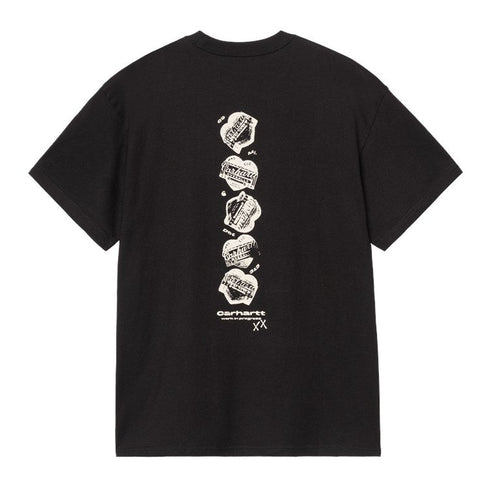Carhartt Wip S/s Garble T-shirt - Black - Streetart.fr