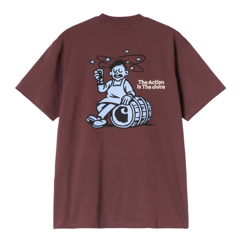 Carhartt WIP S/S Grape Picker T-Shirt - Amarone - Streetart.fr