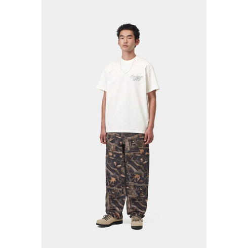 Carhartt WIP S/S Hatching Script T-Shirt - Wax Garment Dyed - Streetart.fr