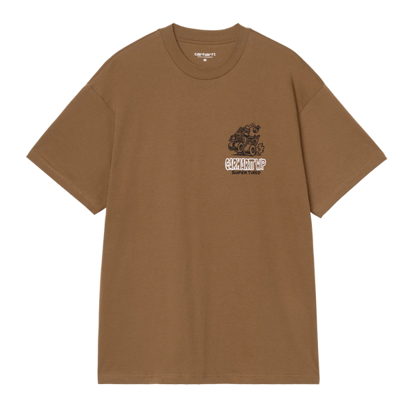 Carhartt WIP S/S Hot Rat T-Shirt - Wip H Brown - Streetart.fr