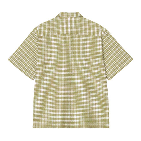 Carhartt WIP S/S Kander Shirt Waffle - Kander Check / Snake - Streetart.fr