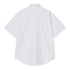 Carhartt WIP S/S Keene Shirt - Keen Stripe White - Streetart.fr