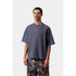 Carhartt WIP S/S Lambert T-Shirt - Dark Navy Moon Wash - Streetart.fr