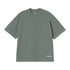 Carhartt WIP S/S Link Script - Velvet Green / White - Streetart.fr