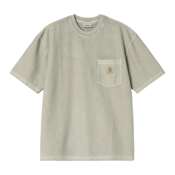 Carhartt WIP S/S Loose Pocket - Shady Green Garment Dyed — t-shirt