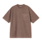Carhartt WIP S/S Loose Pocket - Tobacco Garment Dyed - Streetart.fr
