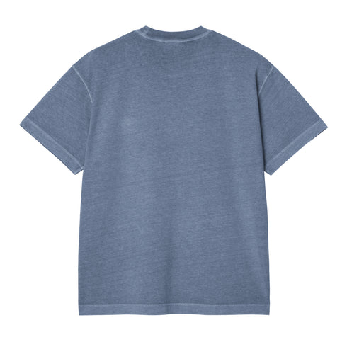 Carhartt WIP S/S Nelson - Gentle Blue Garment Dyed - Streetart.fr