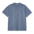 Carhartt WIP S/S Nelson - Gentle Blue Garment Dyed - Streetart.fr