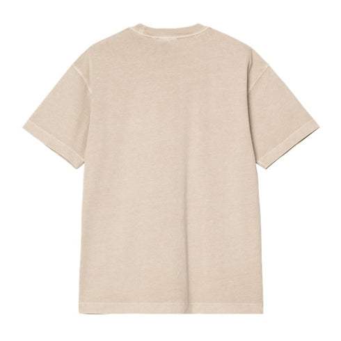 Carhartt Wip S/S Nelson T-Shirt - Fleur De Sel Garment Dyed - Streetart.fr