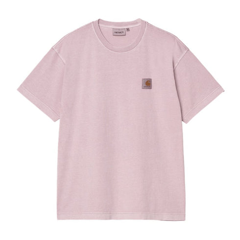 Carhartt Wip S/S Nelson T-Shirt - Hortensia Garment Dyed - Streetart.fr