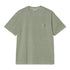 Carhartt Wip S/S Nelson T-Shirt - Park Garment Dyed - Streetart.fr