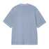 Carhartt WIP S/S Nelson Waffle - Gentle Blue Garment Dyed - Streetart.fr