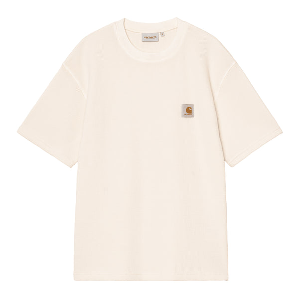 Carhartt WIP S/S Nelson Waffle - Natural Garment Dyed — t-shirt