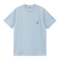 Carhartt WIP S/S Pocket - Air Sky - Streetart.fr