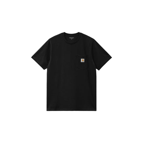 Carhartt WIP S/S Pocket - Black - Streetart.fr