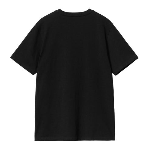 Carhartt WIP S/S Pocket - Black - Streetart.fr