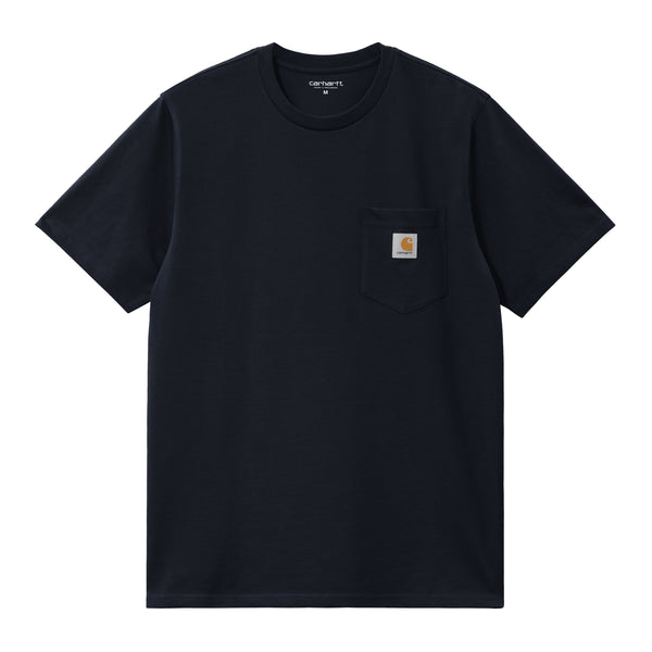 Carhartt WIP S/S Pocket - Dark Navy — t-shirt