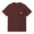 Carhartt WIP S/S Pocket T-Shirt - Amarone - Streetart.fr