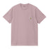 Carhartt WIP S/S Pocket T-Shirt - Hortensia