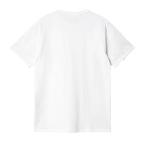 Carhartt Wip S/S Pocket T-Shirt White - Streetart.fr