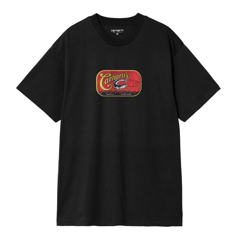 Carhartt WIP S/S Sardinas - Black - Streetart.fr