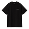 Carhartt WIP S/S Script Embroidery - Black / White - Streetart.fr