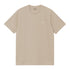 Carhartt WIP S/S Script Embroidery - Fleur De Sel / White - Streetart.fr