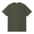Carhartt WIP S/S Script Embroidery - Opuntia / White - Streetart.fr