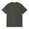 Carhartt WIP S/S Script Embroidery - Opuntia / White - Streetart.fr