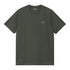 Carhartt WIP S/S Script Embroidery - Opuntia / White - Streetart.fr