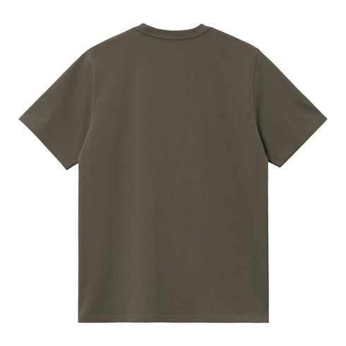 Carhartt WIP S/S Script Embroidery T-Shirt - Cypress / Black - Streetart.fr