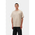Carhartt WIP S/S Script Embroidery T-Shirt - Fleur De Sel / Black - Streetart.fr