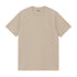 Carhartt Wip S/S Script Embroidery T-Shirt - Fleur De Sel / White - Streetart.fr