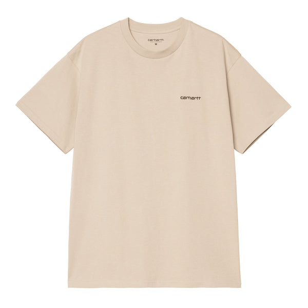 Carhartt WIP S/S Script - Embroidery Wall / Black — t-shirt