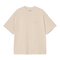Carhartt WIP S/S Signature Script - Fleur De Sel / Citadel - Streetart.fr