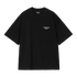 Carhartt WIP S/S Signature Script T-Shirt - Black / White - Streetart.fr