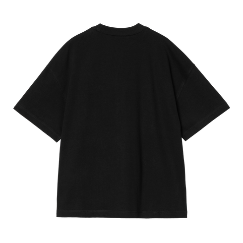 Carhartt WIP S/S Signature Script T-Shirt - Black / White - Streetart.fr
