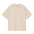 Carhartt Wip S/S Signature Script T-Shirt - Fleur De Sel / Citadel - Streetart.fr