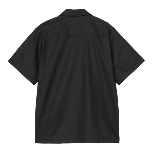 Carhartt WIP S/S Signet Shirt Tencel - Black - Streetart.fr
