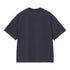 Carhartt WIP S/S Signtaure Script T-Shirt - Dark Navy / Wip Dusty H Brown - Streetart.fr