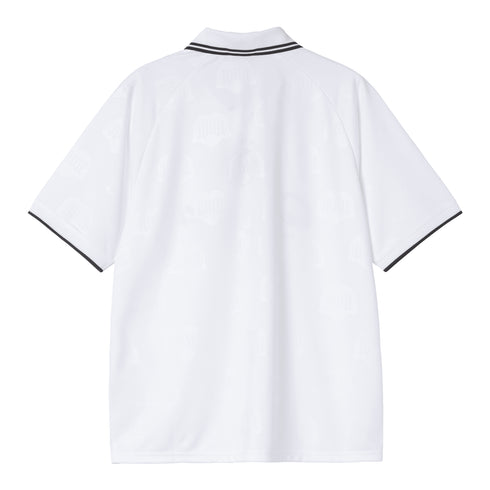 Carhartt WIP S/S Terrace Football - Heart Train White - Streetart.fr